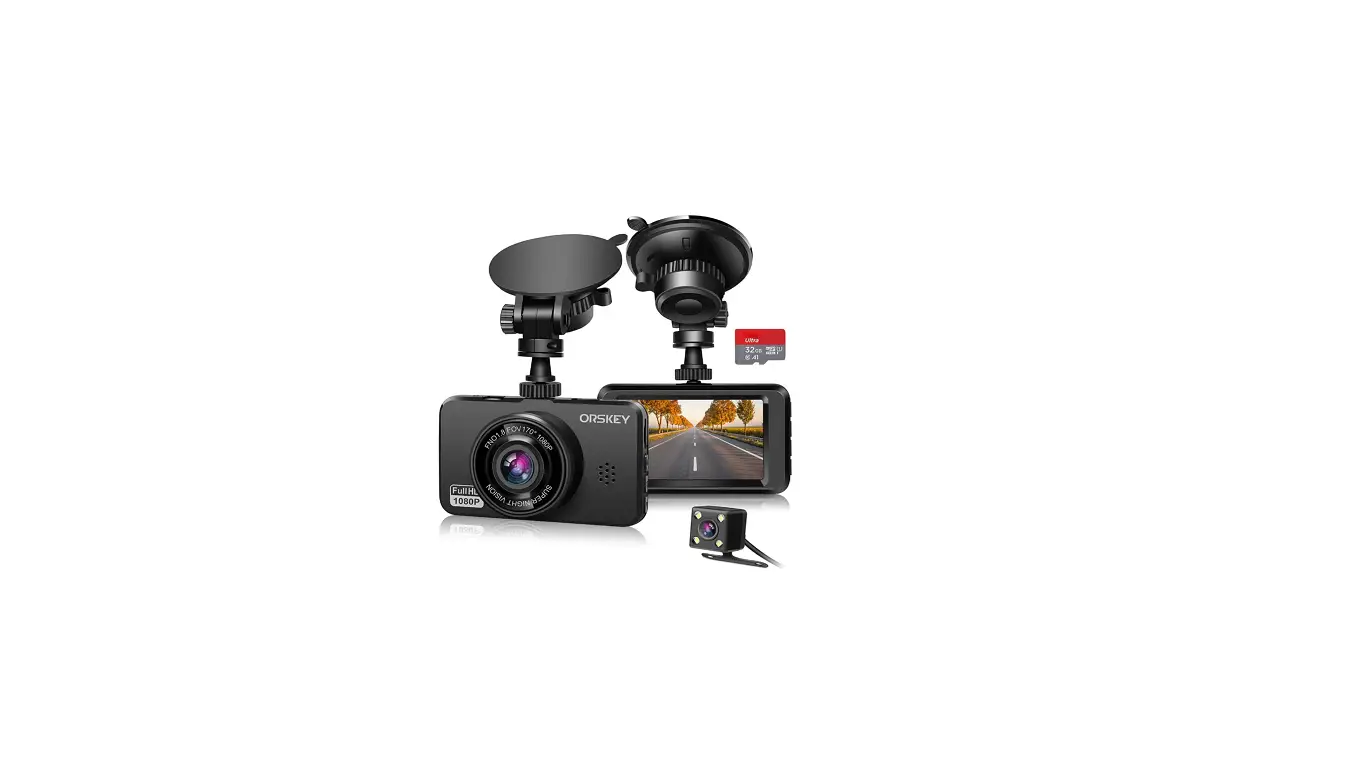 Orskey S900 Dash Cam For Cars Front And Rear User Manual