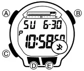 CASIO Watch 3468 - Button Operation Tone