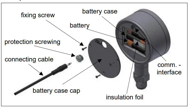 changing the batteries