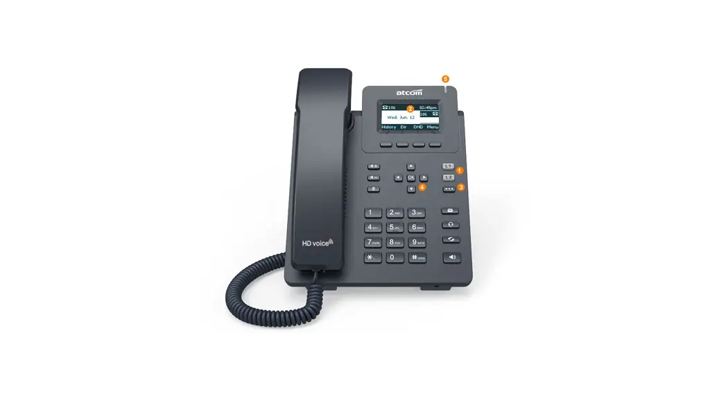 Atcom D2x 6 Sip Accounts Economical Ip Phone User Guide Atcom D2x 6 Sip Accounts Economical Ip Phone User Guide