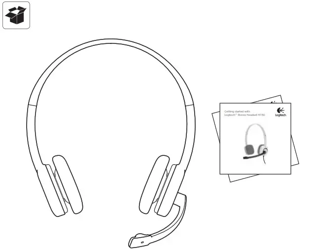 logitech H150 Stereo Headset - overview 1