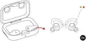 Pairing your earbuds