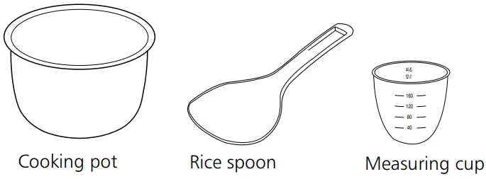 LAKELAND 31822 Mini Multi Cooker - ACCESSORIES