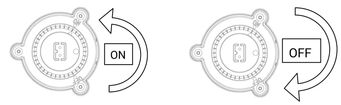 ausono HJ1103J Cordless Automatic Robotic Pool-light on-off