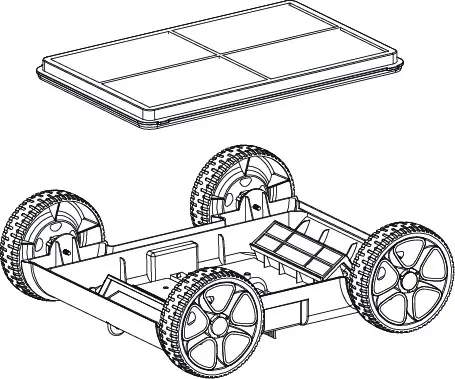 ausono HJ1103J Cordless Automatic Robotic Pool-take off