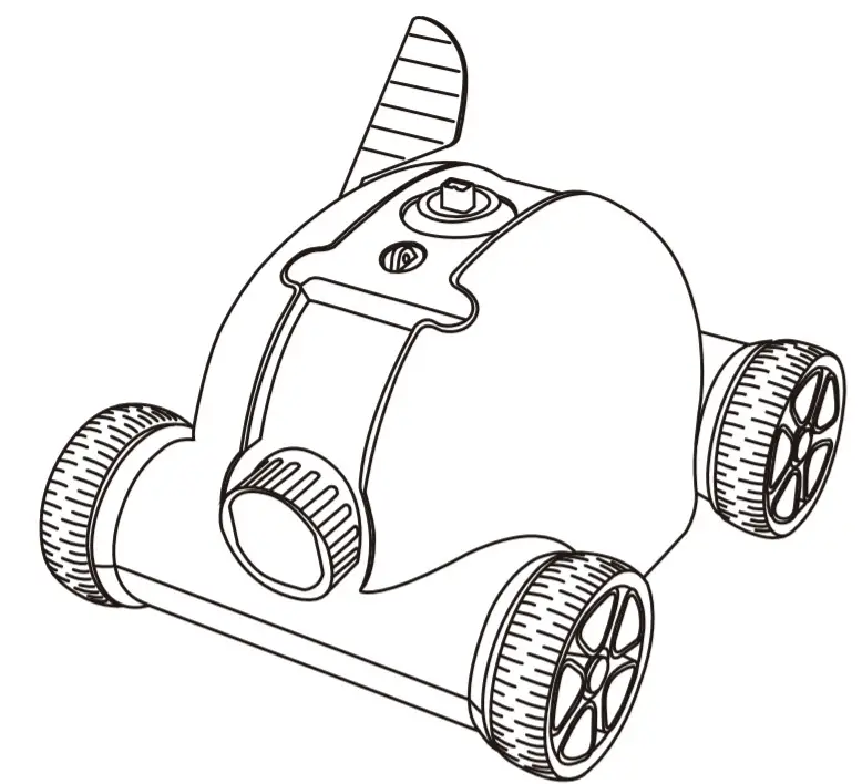 ausono HJ1103J Cordless Automatic Robotic Pool