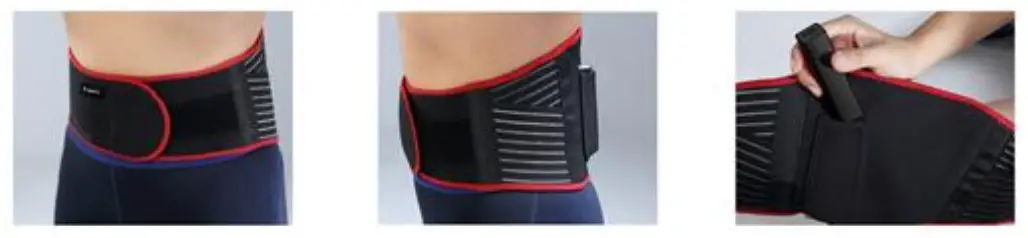 insportline 16340 Waist Belt with Electric Heating SE-1