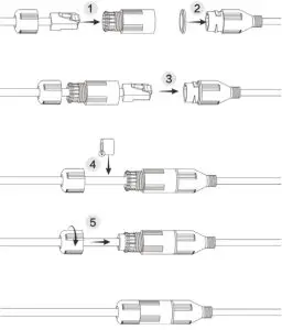 Installing Waterproof Connector