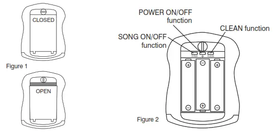 Homedics MYB-W10 Automatic Soap Dispenser with Training Song Instruction - Install Batteries