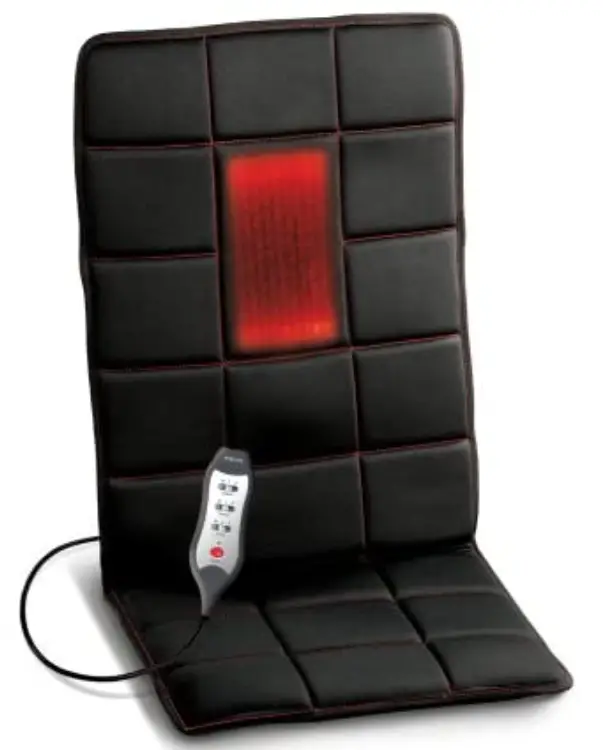 Homedics Vc-151 Back Revitalizer 5 Motor Back Massager With Heat Instruction Manual And Warranty Information