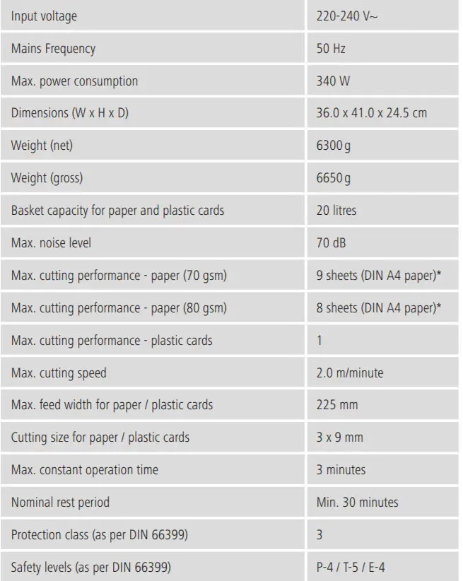 hama 00050545 PREMIUM M8 Shredder -figure 5