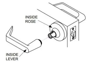 FIG 10 INSTALL LEVER
