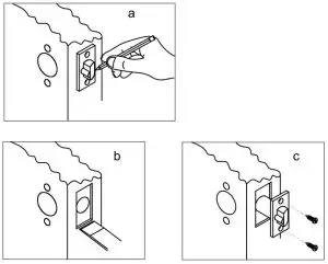 FIG 4 INSTALL LATCH