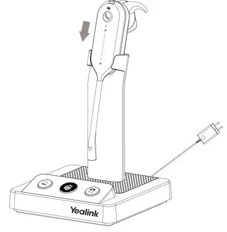 Yealink DECT Wireless Headset WH63 User Guide - Charge the Headset