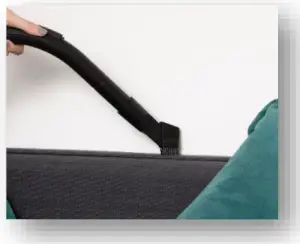 DAEWOO Tornado Cylinder 700W Cyclonic Vacuum - brush