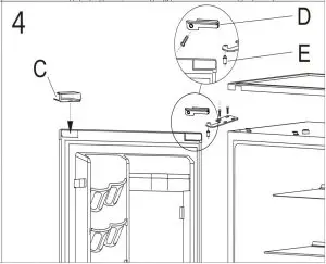DOOR REVERSAL INSTRUCTIONS