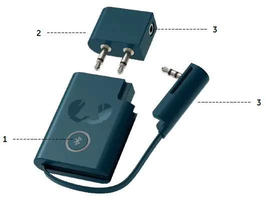 FRESH N REBEL 3AT100PB Stream Bluetooth Audio Transmitter fig1