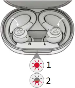 JLAB Go Air Sport - CHARGING 1