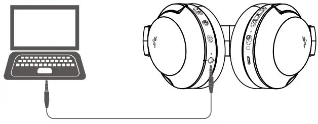 Avantree Wireless ANC Headphones BTHS-AS90 - Using as a wired headphone