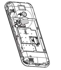 imo Dash 4G Mobile Phone- Removing the back cover