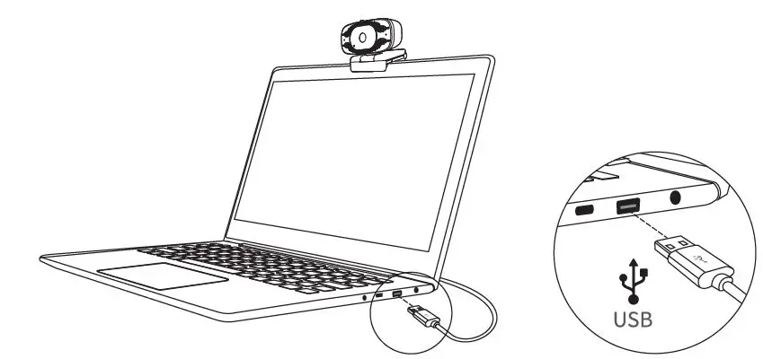 JPL 575-368-001 Vision Mini+ 1080p HD Webcam FIG 5