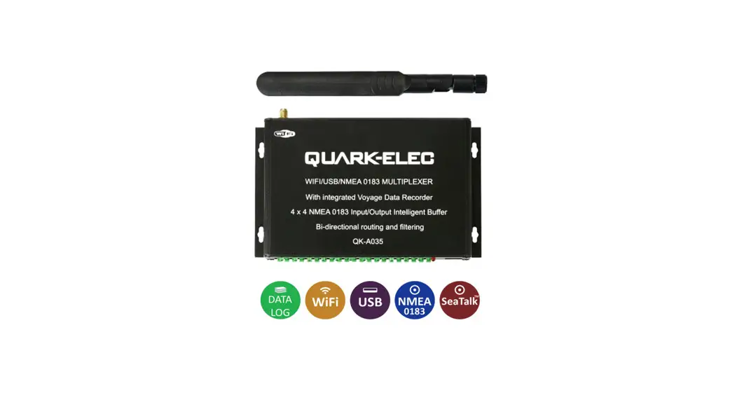 Quark-elec Qk-a035 Nmea 0183 4x4 Multiplexer Installation Guide