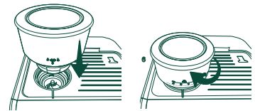 CAFE C7CESAS2RS3 BELLISSIMO Semi Automatic Espresso Machine +Frother Owner's Manual - Coffee Bean Hopper