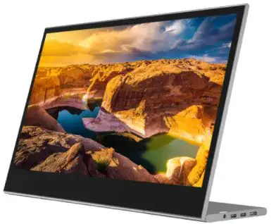 kogan KAMN15TFULB 15.6 Inch Touchscreen Full HD IPS LED Portable USB-C Monitor