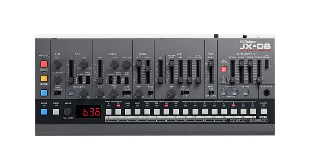 Roland Jx-08 Sound Module User Guide