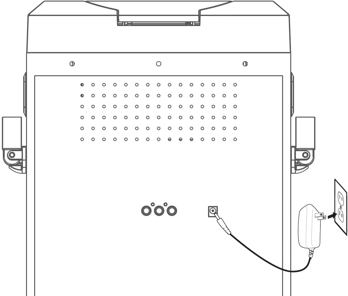Conexión a alimentación de corriente alterna