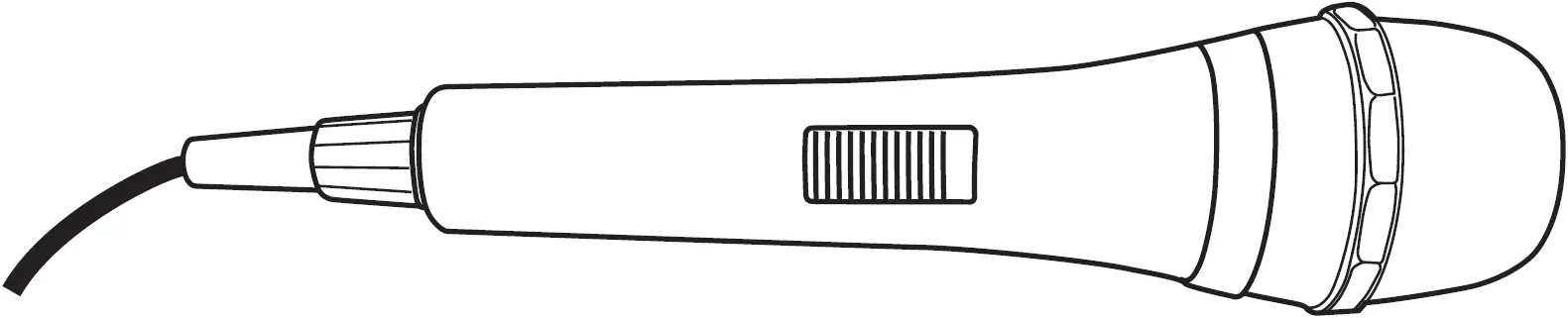 Micrófono con cable