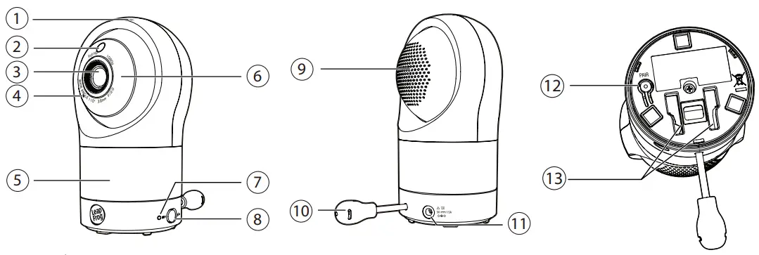 LeapFrog LF1911 High Definition Pan and Tilt Camera - Brightness 1