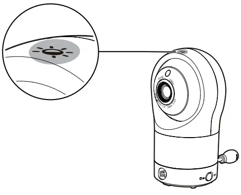 LeapFrog LF1911 High Definition Pan and Tilt Camera - Brightness
