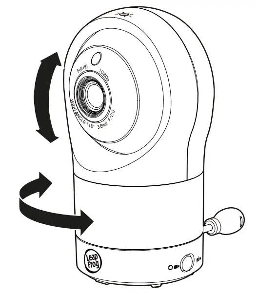 LeapFrog LF1911 High Definition Pan and Tilt Camera - Position 1