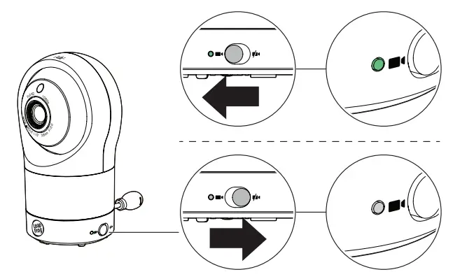 LeapFrog LF1911 High Definition Pan and Tilt Camera - Power On