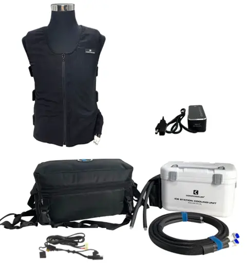 COMPCOOLER COMP-BMCS-746L Motercycle Rider Solo Ice Chest Cooler System