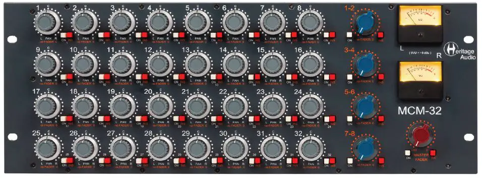 FRONT PANEL OVERVIEW