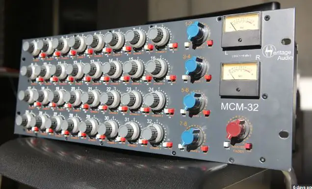 Heritage Audio Mcm-32 32-channel Summing Mixer User Guide Heritage Audio Mcm-32 32-channel Summing Mixer User Guide