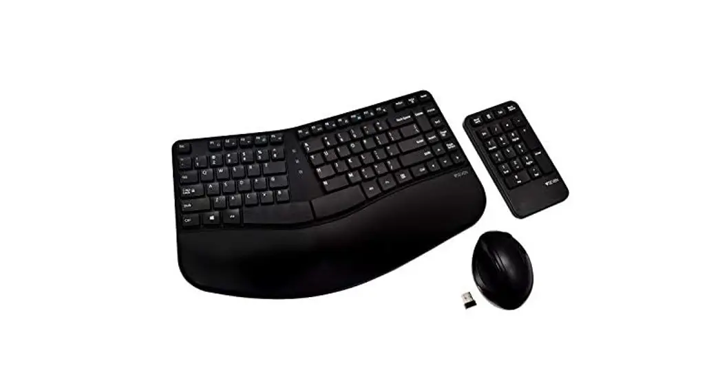 V7world Ckw400 Ergonomic Wireless Keyboard Installation Guide