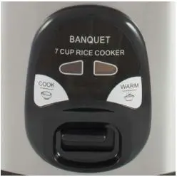 Westinghouse Banquet 7 10 Cup Rice Cooker - CONTROL PANEL