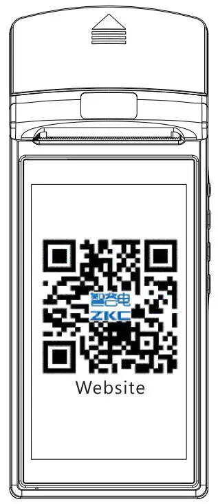 ZKC5502 Handheld Integrated Intelligent Terminal - qr code