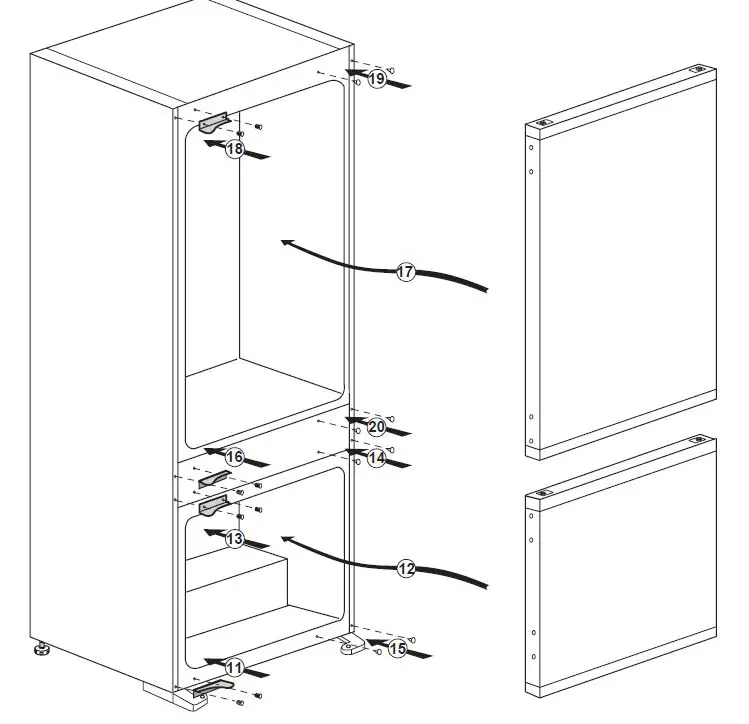 Reversing the doors 2