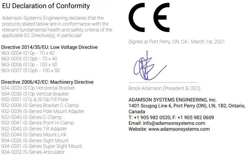 ADAMSON IS10p Point Source Bi Amped-fig2