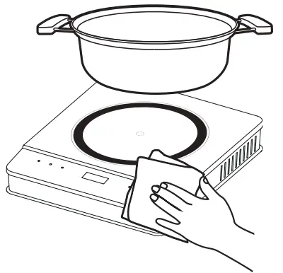 comfee CCB18T4ASB 1800W Portable Induction Cooker 4