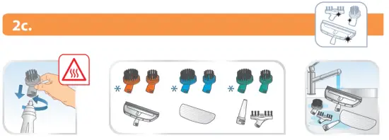 Rowenta RY8544WH Clean and Steam Multi Upright Vacuum Cleaner - fig17