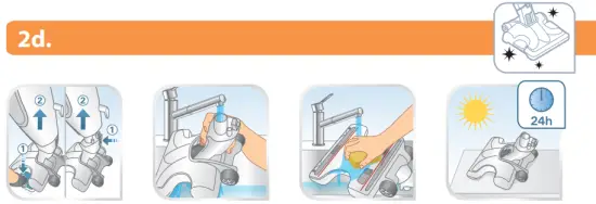 Rowenta RY8544WH Clean and Steam Multi Upright Vacuum Cleaner - fig18