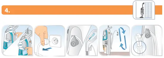 Rowenta RY8544WH Clean and Steam Multi Upright Vacuum Cleaner - fig23