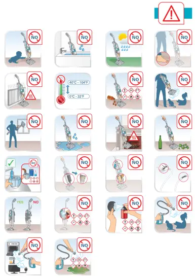 Rowenta RY8544WH Clean and Steam Multi Upright Vacuum Cleaner - fig27