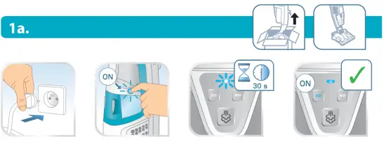 Rowenta RY8544WH Clean and Steam Multi Upright Vacuum Cleaner - fig5