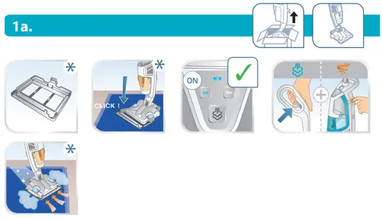 Rowenta RY8544WH Clean and Steam Multi Upright Vacuum Cleaner - fig7